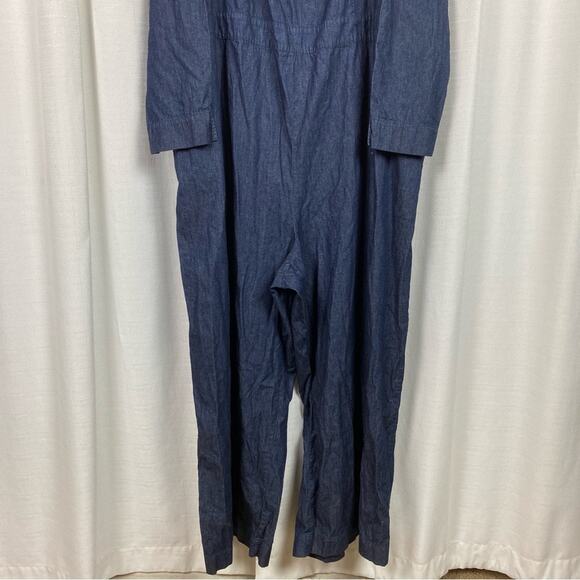 Lane Bryant Denim Jumpsuit Sz.28 NWT - Picture 6 of 16